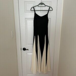 Black and white dress